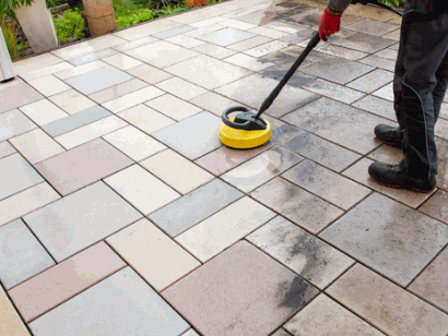 Clean Indian Sandstone Paving Slabs