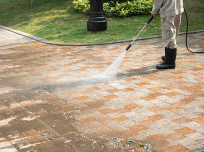 Driveway Pressure Washing