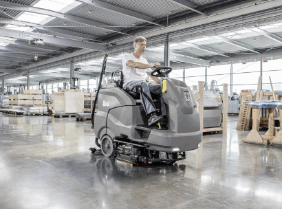 Industrial Floor Cleaning