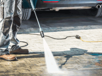 Pressure Wash Your Driveway