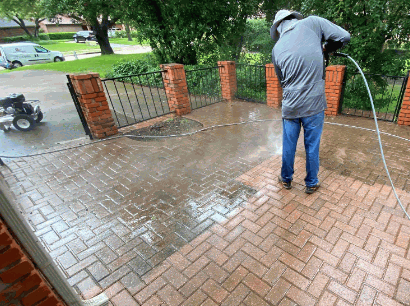 Pressure Washing A Driveway Involve