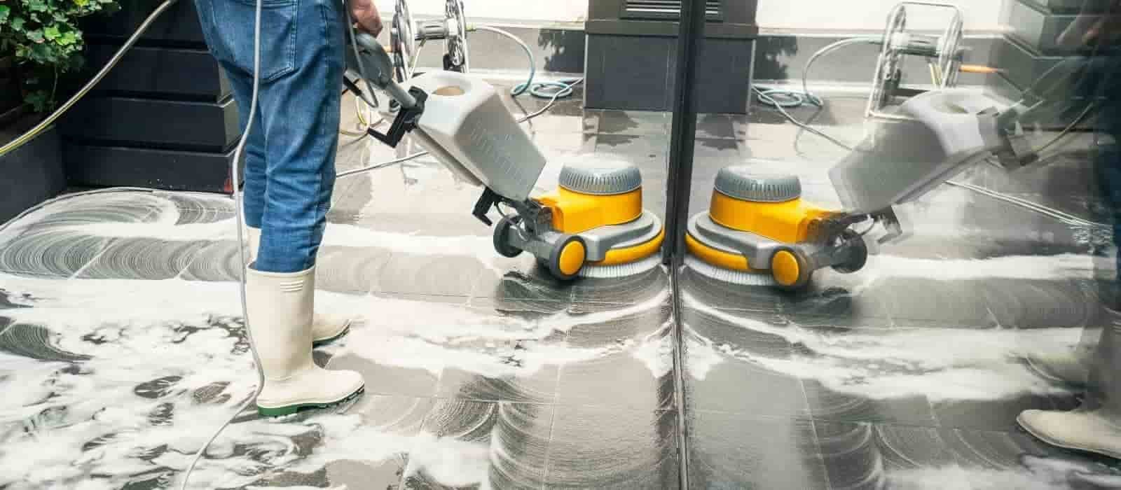 Industrial Floor Cleaning in Alsager