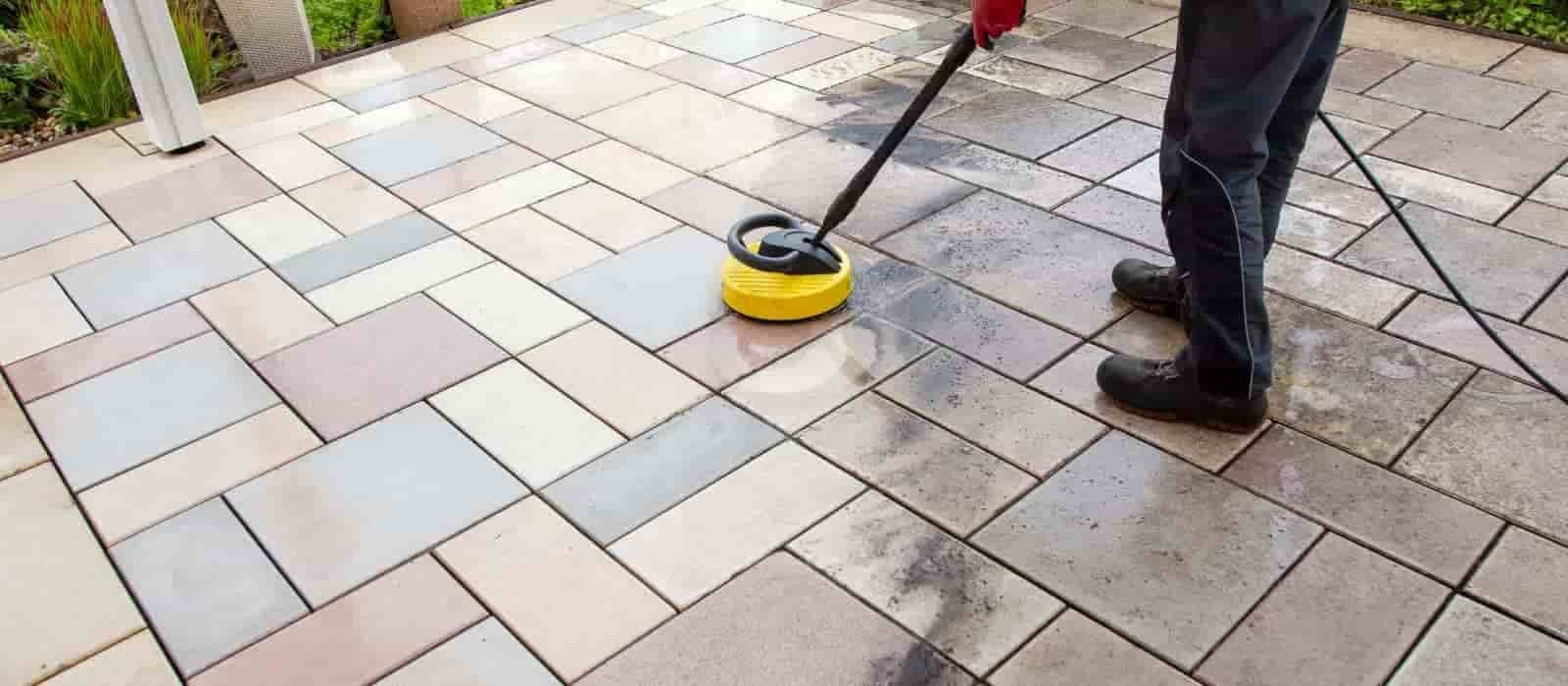 Patio Cleaning in The Bank